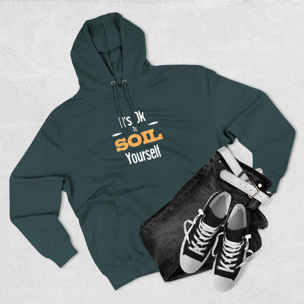funny gardening hoodie for plant lovers compost worm soil humor gift for gardener plant mom dad sweatshirt cozy garden hoodie unisex eco friendly clothing