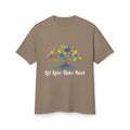 Garden Shirt with Tree & Flowers,Let Love Take Root T-Shirt, Nature Lover Gift, Positive Quote Graphic Tee