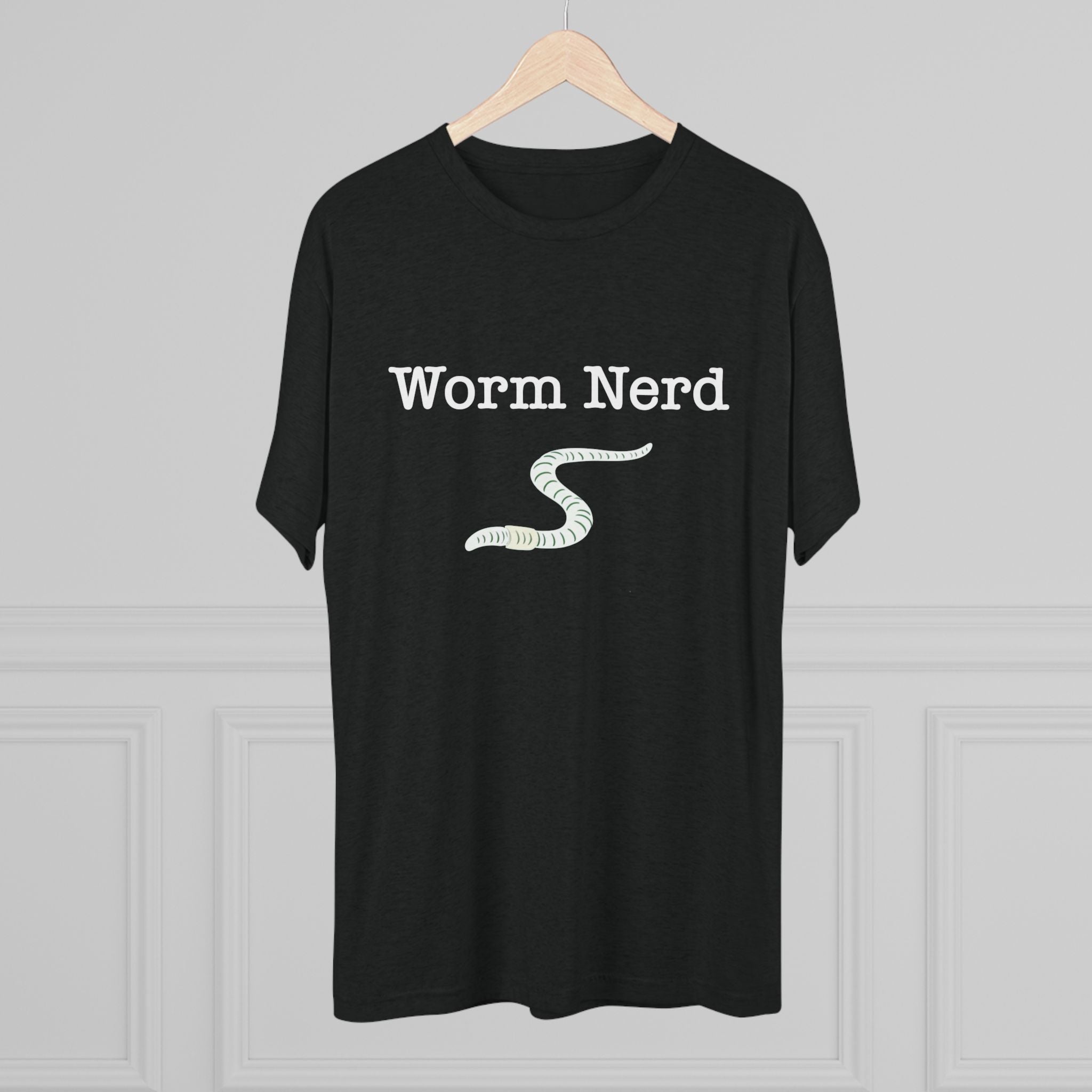 worm nerd t shirt funny gardening graphic tee organic compost soil biology