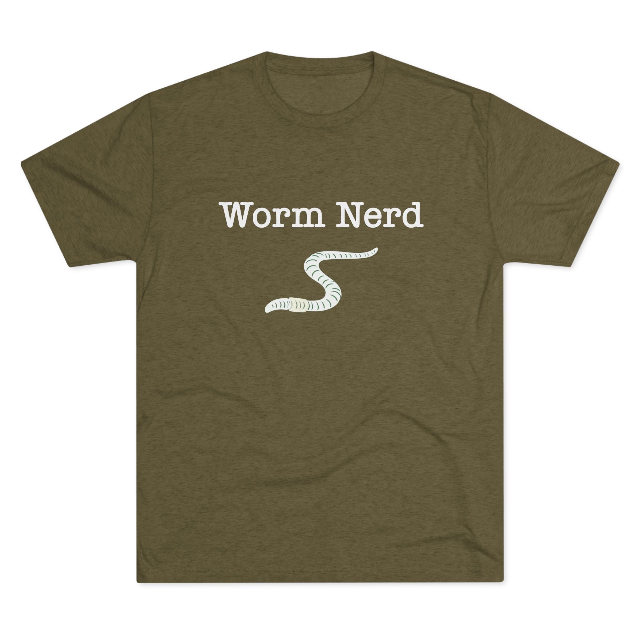 worm nerd t shirt funny gardening graphic tee organic compost soil biology