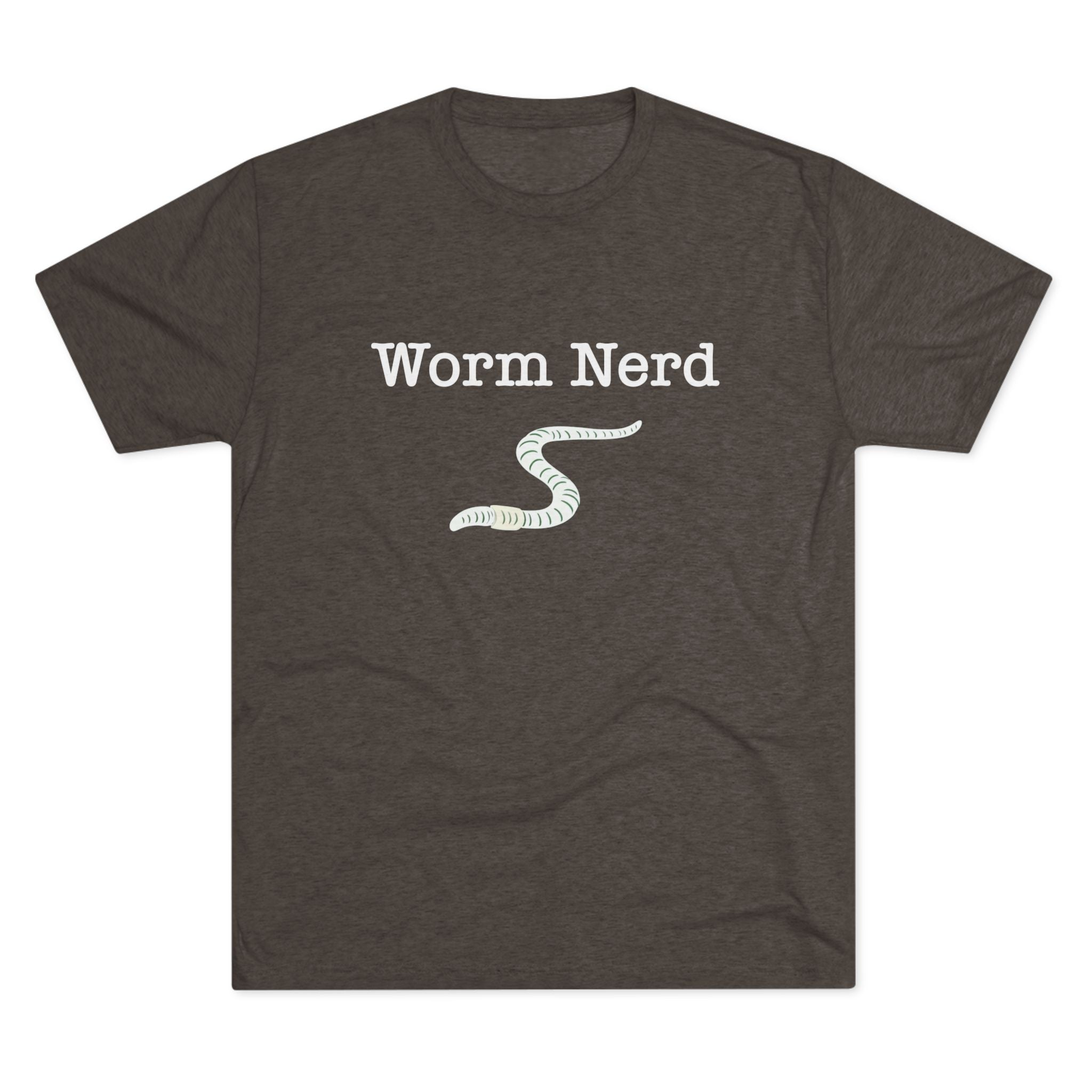 worm nerd t shirt funny gardening graphic tee organic compost soil biology