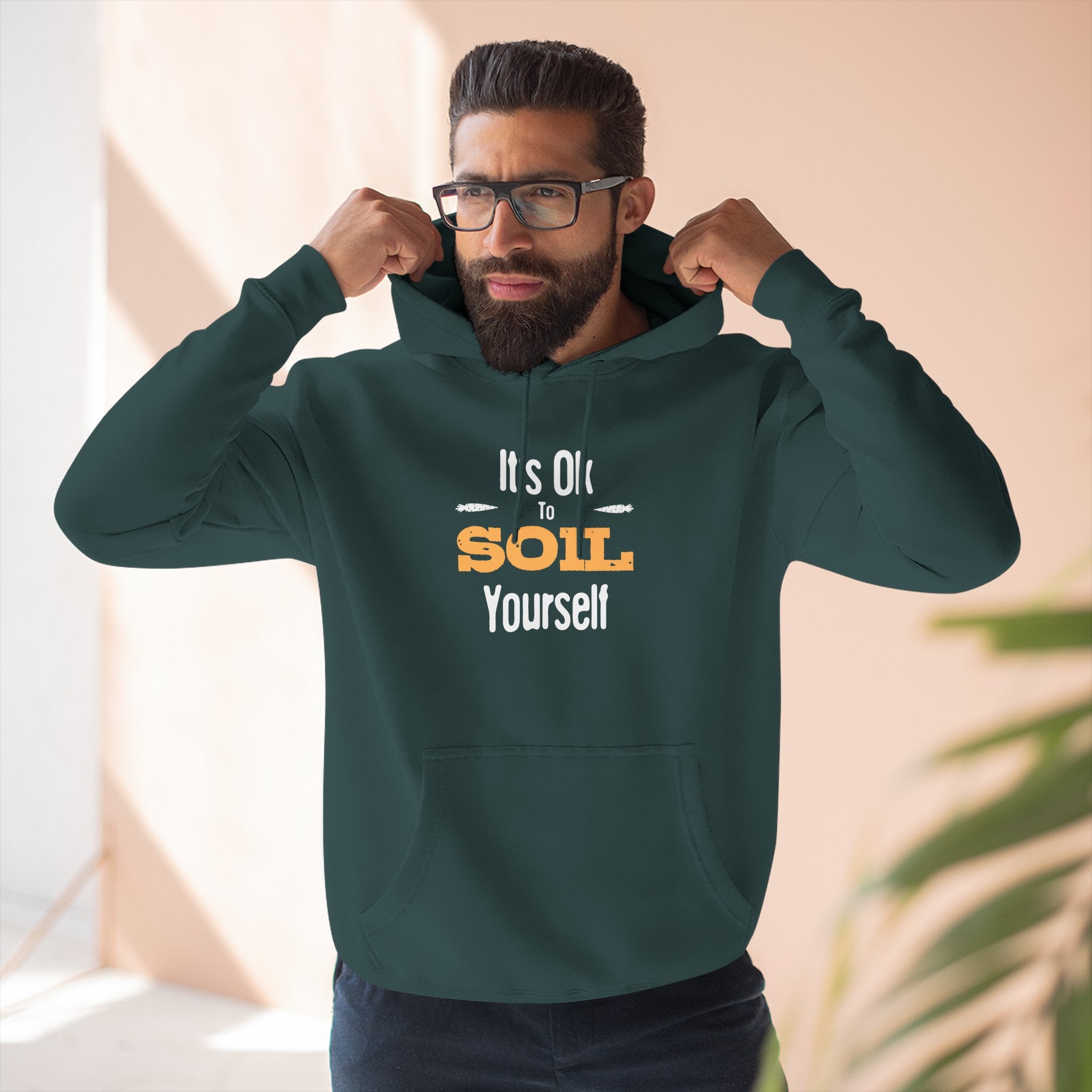 funny gardening hoodie for plant lovers compost worm soil humor gift for gardener plant mom dad sweatshirt cozy garden hoodie unisex eco friendly clothing