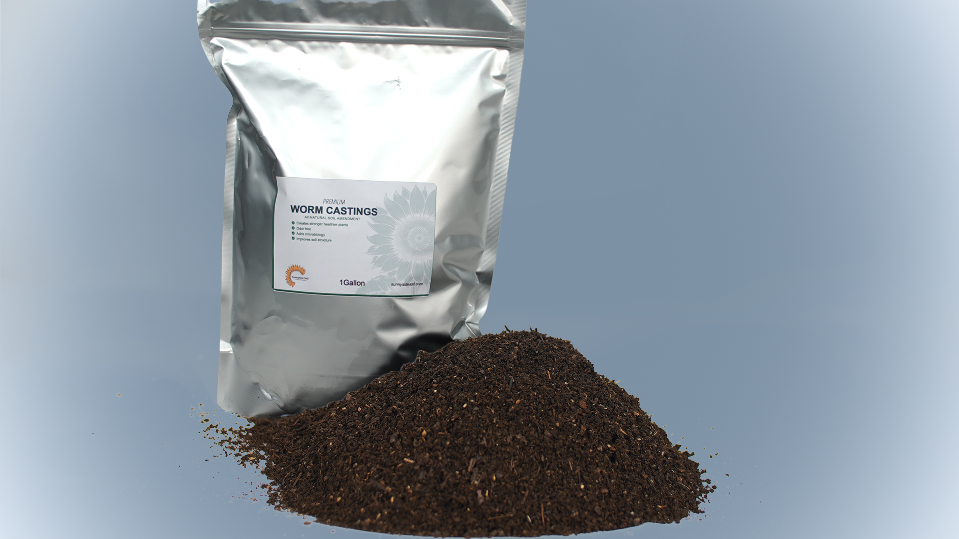 Worm Castings - 1 gallon