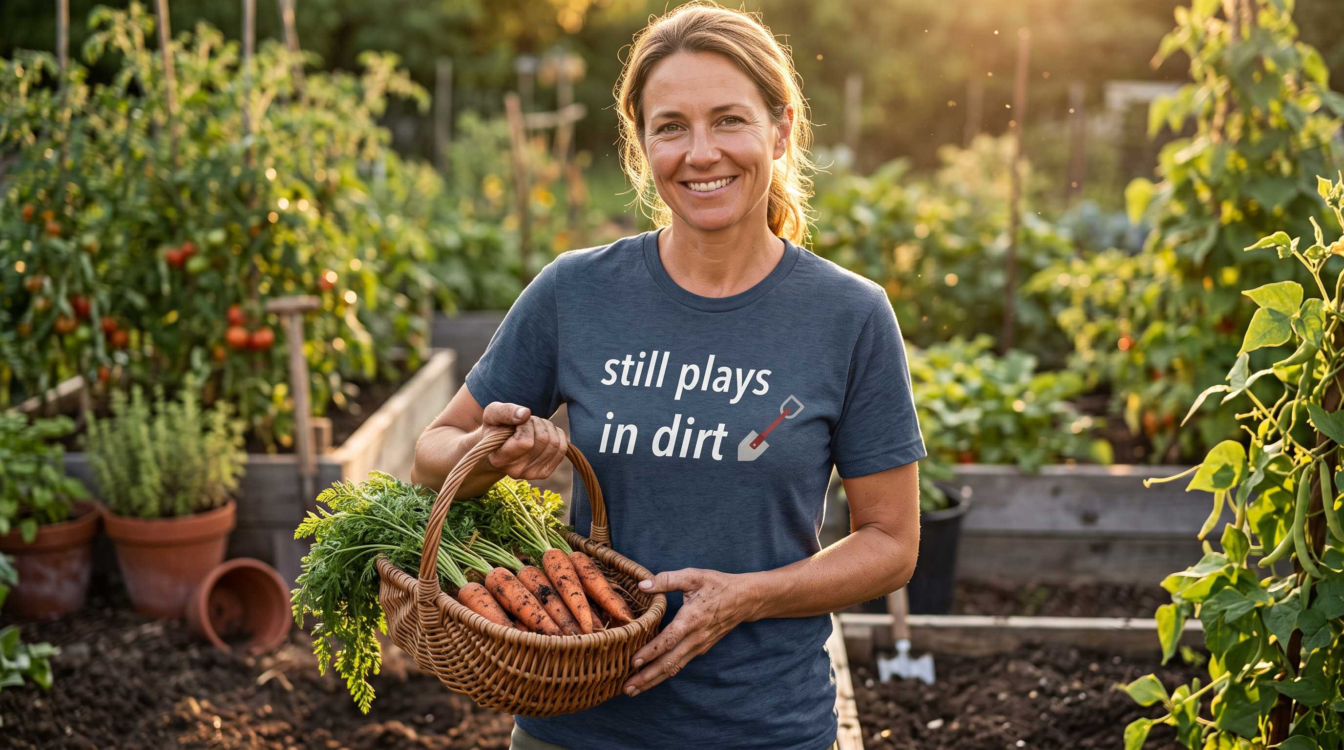 Funny Gardening T-Shirt, Still Plays in Dirt Shirt, Gardener Gift