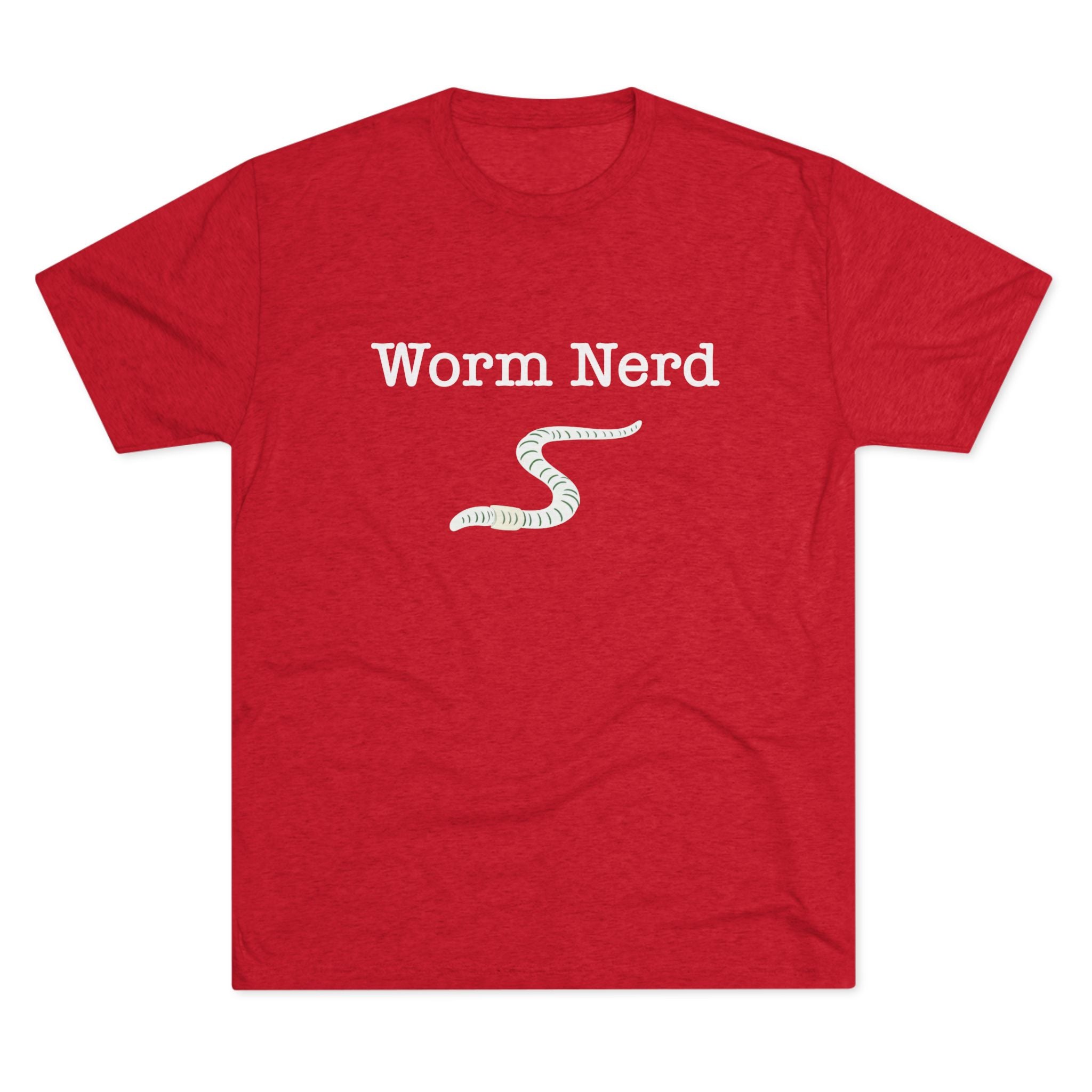 worm nerd t shirt funny gardening graphic tee organic compost soil biology