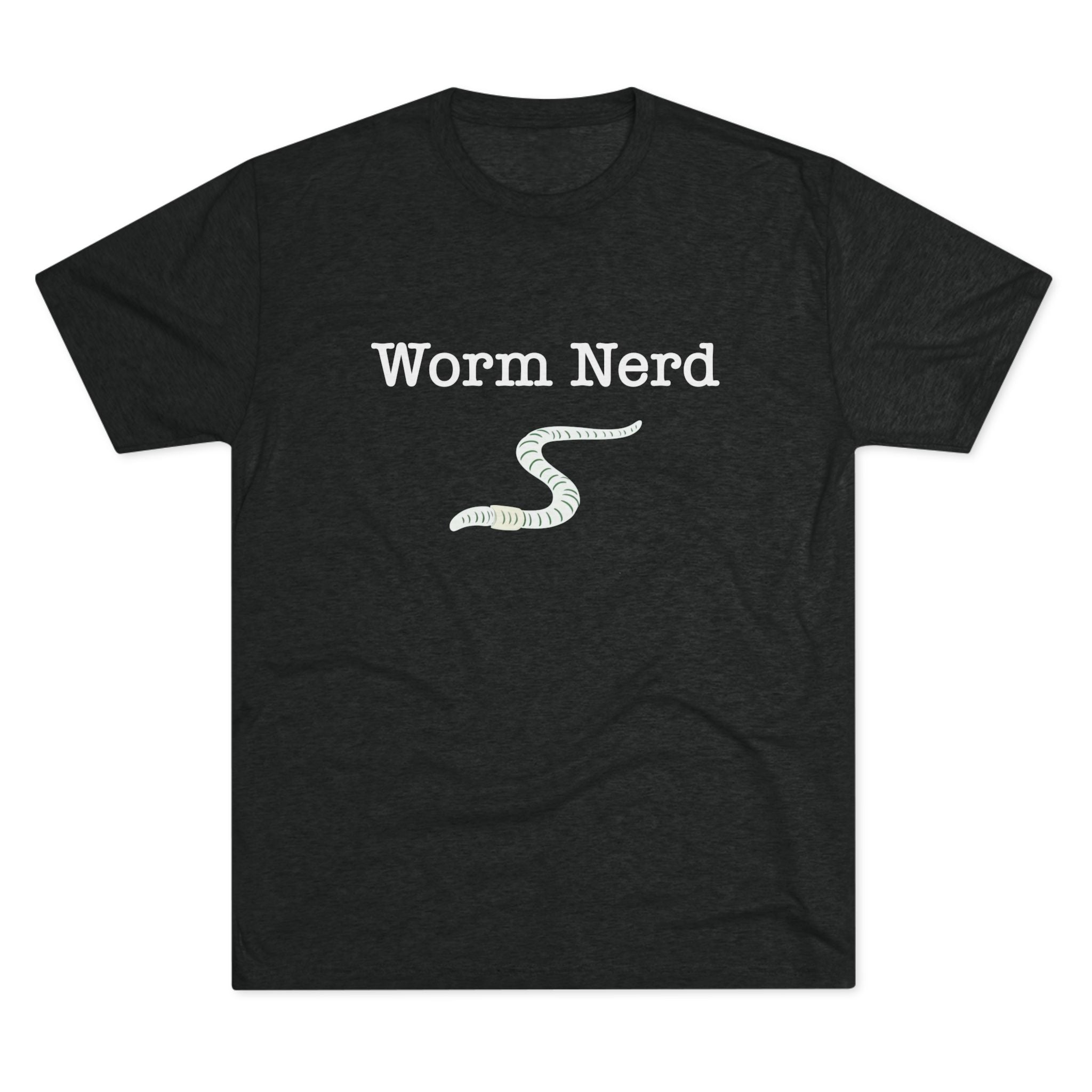worm nerd t shirt funny gardening graphic tee organic compost soil biology