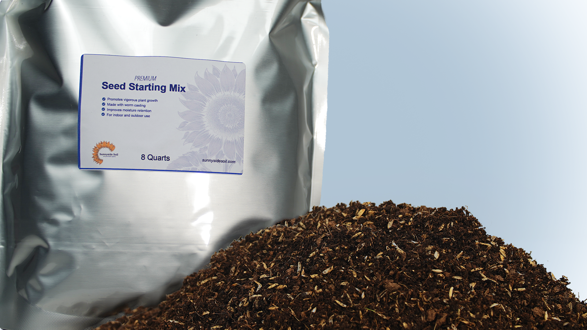 Sunnyside Soil Seed Starting Mix – Grow Stronger, Healthier Plants from Day One